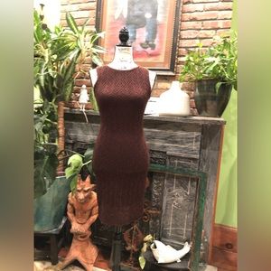 Sleeveless Knit Minidress